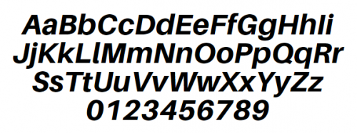 0018 aileron AileronHeavyItalic