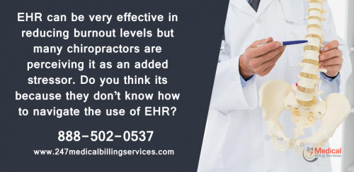 EHR can be very effective in reducing burnout levels but many chiropractors are perceiving it as an added stressor. Do you think its because they don’t know how to navigate the use of EHR?