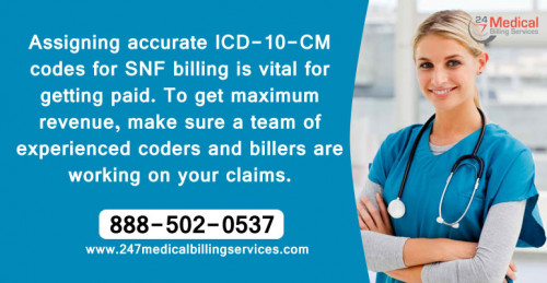 Assigning accurate ICD-10-CM codes for SNF billing is vital for getting paid. To get maximum revenue, make sure a team of experienced coders and billers are working on your claims.