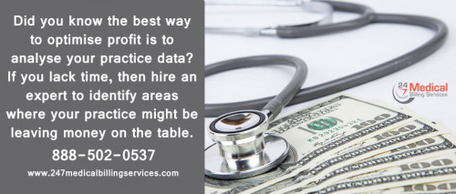 Did you know the best way to optimise profit is to analyse your practice data? If you lack time, then hire an expert to identify areas where your practice might be leaving money on the table.