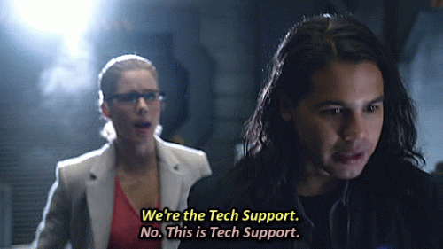 17 we're the tech support