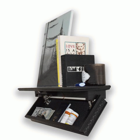 The QuickShelf Safe in the form of concealment furniture is available in three color options at QuickSafes.com. Shop RFID safes at the best prices online.