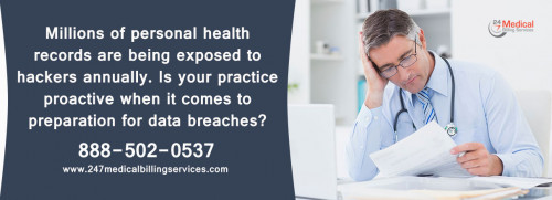 Millions of personal health records are being exposed to hackers annually. Is your practice proactive when it comes to preparation for data breaches?