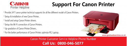 Need to know how you can resolve technical troubles of Canon printer, then you must get connected to the technical experts on the give details in the image. Visit http://www.geekwebservices.co.uk/printer-support/support-for-canon