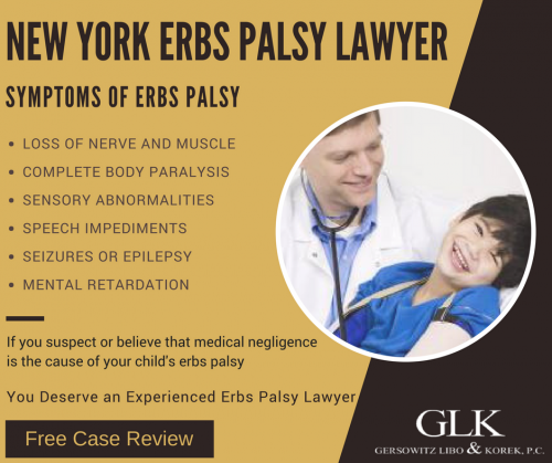 If you suspect or believe that medical negligence is the cause of your child’s Erb's palsy, then consult with the New York’s best Erb's palsy lawyer for a free case review.

For more information you can visit: https://www.lawyertime.com/practice-areas/medical-malpractice/cerebral-erbs-palsy/
