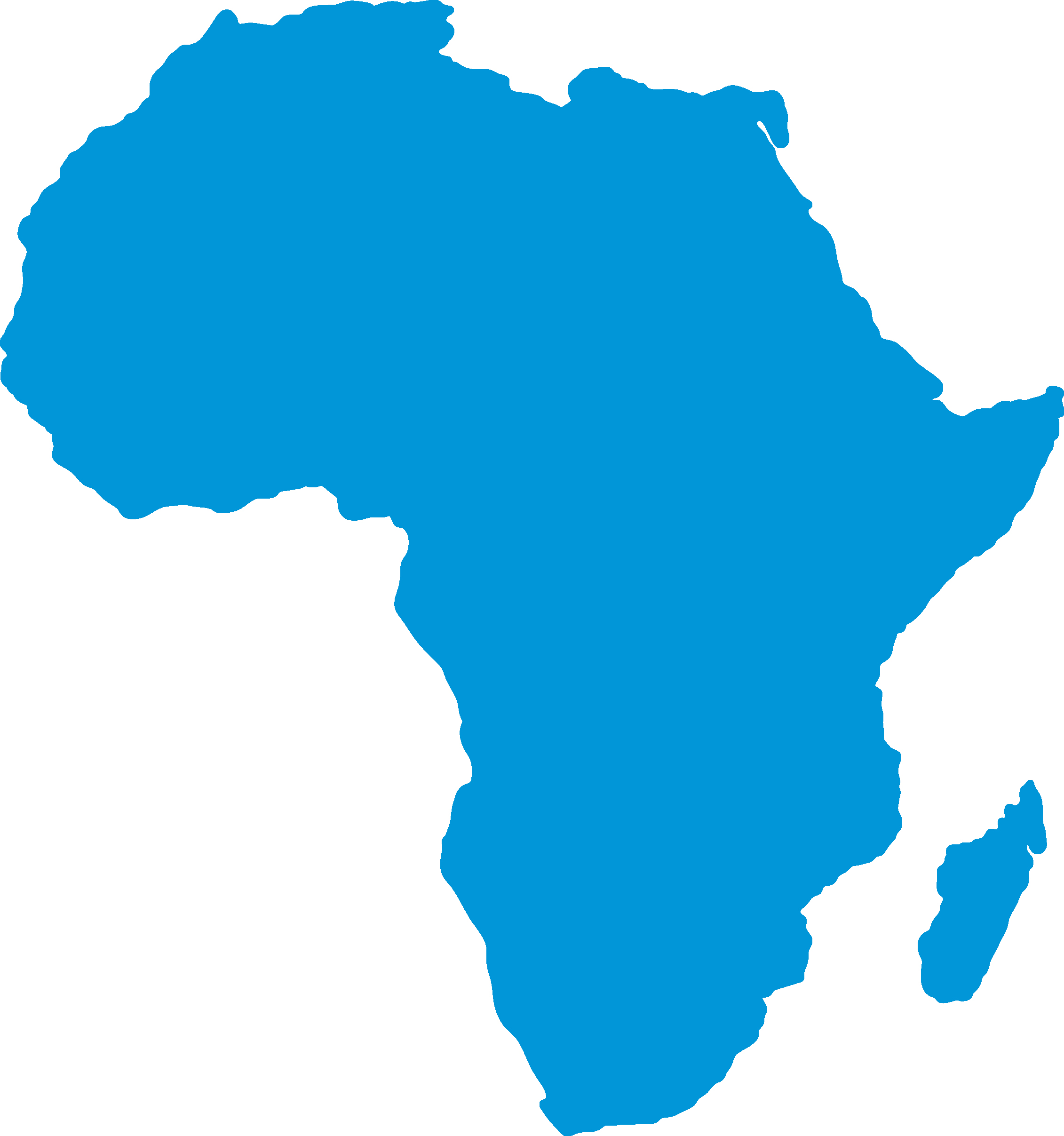 Африка очертания материка