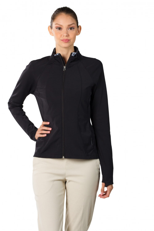 900505 SolCool Zip Jacket Black SanSoleil (1) (1)