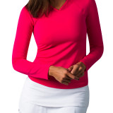 900603-SolTek-ICE-Crew-Neck-Sport-Tee.-Fiesta-Pink.-SanSoleil-23