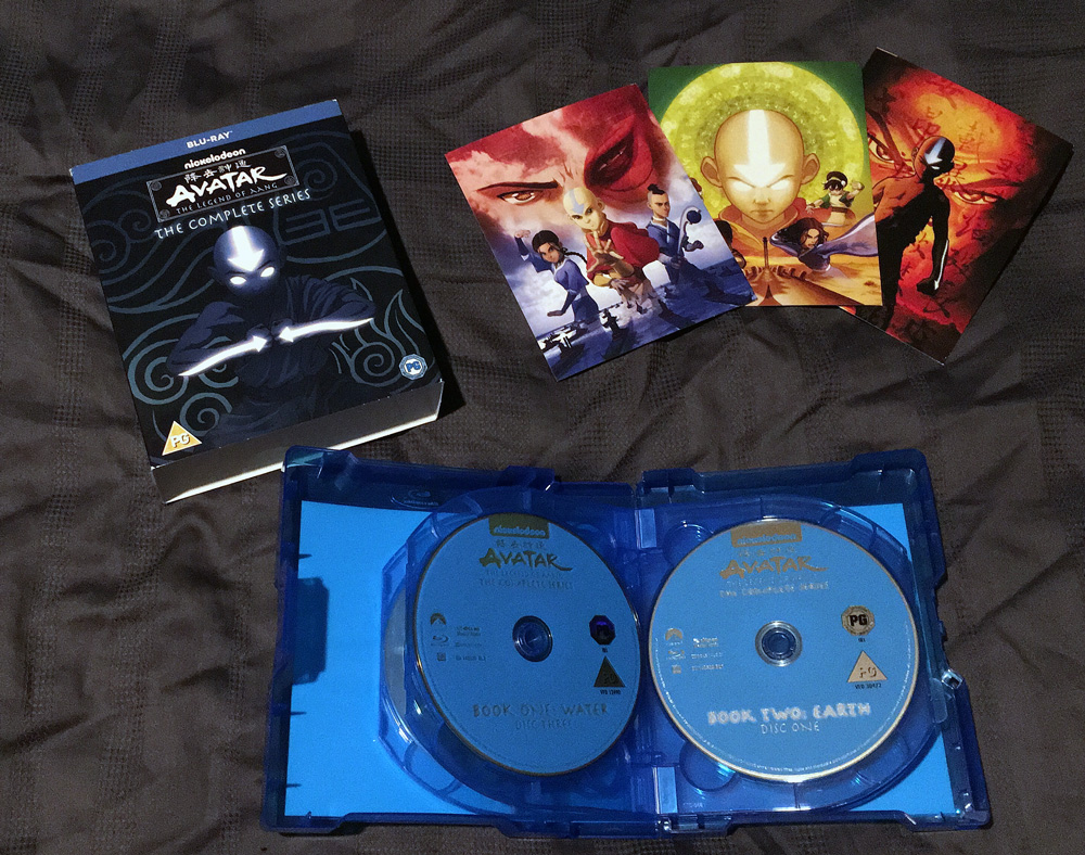 Just got the blu Ray set stoked  rTheLastAirbender