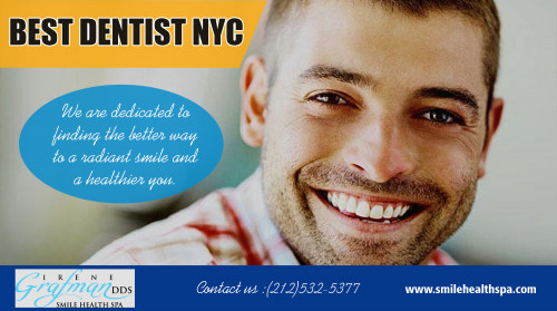 Best Dentist NYC is a wonderful alternative to traditional braces at http://www.smilehealthspa.com/

Find Us: https://goo.gl/maps/JnTfEpqndp82

Orthodontics is the dental specialty which focuses on the correct alignment of the teeth and jaws. "Ortho" means correct and "dont" means teeth. So orthodontics is the correct alignment of the teeth. The specialty of orthodontics within the dental field has been around for well over a hundred years and was the first recognized specialty within the dental field. Find Best Dentist NYC for best dental treatment. 

Deals In...

Best Dentist NYC
Top NYC Dentist
NYC cosmetic Dentist
NYC Cosmetic Bonding
NYC Gum Contouring
Orthodontist Upper East Side NYC
Best Invisalign NYC

Irene Grafman DDS - Smile Health Spa
Street Address: 120 East 36th Street, Suite 1F, New York, USA
Phone Number: (212) 532-5377
Year Established: 1998

Hours of Operation: Monday 10-6, Tuesday 10-6, Wednesday 10-6

Office Hours
Monday:		10am - 6pm
Tuesday:	10am - 6pm
Wednesday:	10am - 6pm
Thursday:	Closed
Friday:		Closed
Saturday:	Closed
Sunday:		Closed

Languages Spoken: English, Russian, Spanish

Payment Methods Accepted: All major credit cards, care credit, cash, flex spending.

Service Areas : within 50 miles

Proudly serving: New York, Midtown, Murray Hill

Social:

https://www.linkedin.com/in/irenegrafman

https://plus.google.com/106574023978326945763

https://www.instagram.com/irenegrafmandds/

https://twitter.com/IGrafman

https://www.facebook.com/smilehealthspa

https://pinterest.com/irenegrafmandds/