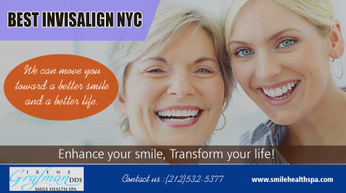 Top Nyc dentist for high quality results with affordable price offers at http://www.smilehealthspa.com/

Find Us: https://goo.gl/maps/JnTfEpqndp82

An Orthodontist work can be classified as shaping the jaw and teeth as they naturally grow in, so it is critical to stop any outstanding problems while your child is still quite young. However, even if as an adult you find out that orthodontic care may be required to fix some anomaly in your jaw or bite, don't be worried. Orthodontists are highly skilled professionals and they have an impressive arsenal of procedures and tricks to help adults overcome their jaw imperfections. Problems untreated as an adult may result in gum disease and or teeth loss. Check out Top Nyc dentist services for your dental problem. 

Deals In...

Best Dentist NYC
Top NYC Dentist
NYC cosmetic Dentist
NYC Cosmetic Bonding
NYC Gum Contouring
Orthodontist Upper East Side NYC
Best Invisalign NYC

Irene Grafman DDS - Smile Health Spa
Street Address: 120 East 36th Street, Suite 1F, New York, USA
Phone Number: (212) 532-5377
Year Established: 1998

Hours of Operation: Monday 10-6, Tuesday 10-6, Wednesday 10-6

Office Hours
Monday:		10am - 6pm
Tuesday:	10am - 6pm
Wednesday:	10am - 6pm
Thursday:	Closed
Friday:		Closed
Saturday:	Closed
Sunday:		Closed

Languages Spoken: English, Russian, Spanish

Payment Methods Accepted: All major credit cards, care credit, cash, flex spending.

Service Areas : within 50 miles

Proudly serving: New York, Midtown, Murray Hill

Social:

https://www.linkedin.com/in/irenegrafman

https://plus.google.com/106574023978326945763

https://www.instagram.com/irenegrafmandds/

https://twitter.com/IGrafman

https://www.facebook.com/smilehealthspa

https://pinterest.com/irenegrafmandds/