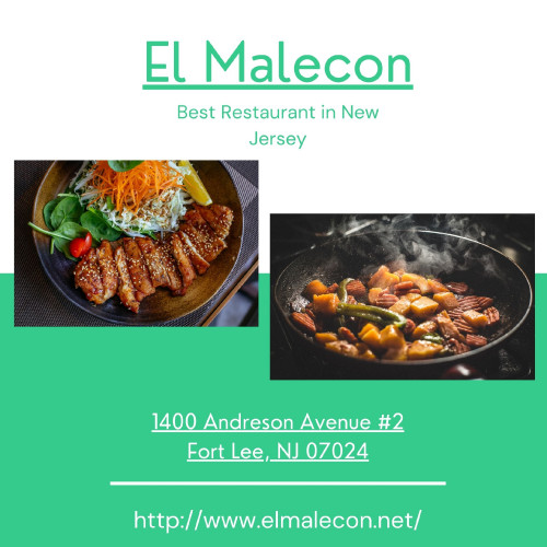 Restaurants in Fort Lee NJ are armed with a variety of food and facilities. If you are here and wish to fill your hunger twinges with good, healthy, light and delightful food then you should certainly check out some finest restaurants in Fort Lee NJ which consist of a multiplicity of restaurants.
Visit at
https://www.elmalecon.net/