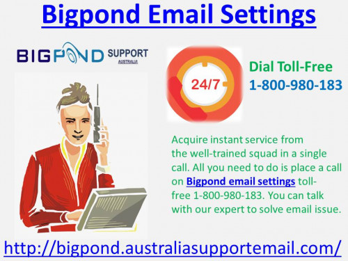 Bigpond Email Settings