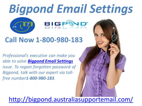 Bigpond Email Settings