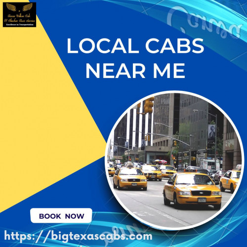 We are offering best local taxi services near my area to DFW Airport with low price. We provide clean, safe vehicles and professional drivers for each booking. Call Now 8176763702. For more information visit -https://bigtexascabs.com/taxi-services/