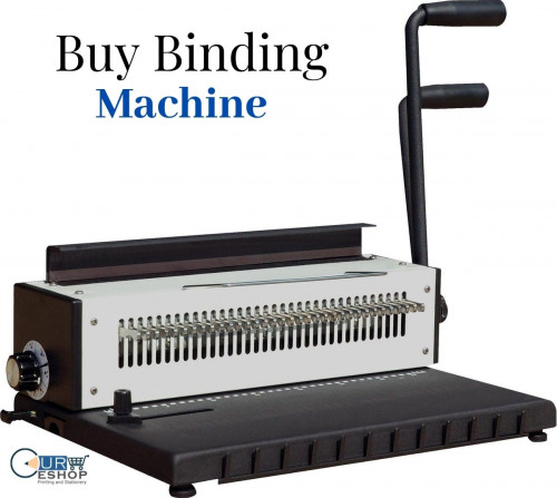 As the name suggests, it is a machine that binds pages together in a spiral format. It is to secure your important documents in one place, so they don’t get misplaced. Most of the  notebooks and diaries come in this format and in different designs.With a coil binding machine, you can make an old-school diary and make it your journal notebook. If you are working somewhere you can make a report printed and get it spiral-bound. You can make a notebook from scratch and give it as a gift to someone. All you need to do is get hand-made or craft papers for the pages. Buy a E-shop’s spiral binder and clasp the pages together, and you are good to go. Company presentations, CD and DVD cases, photo albums, ring mechanism binders, cards, menus,possibilities are countless.The end result is perfect binding that is strong, square and affordable. Thousands of perfect binding machines are in use worldwide by the graphic industry, book binderies , small publishers , libraries, public sector, private sector companies, in-house printers, independent publishers, corporations, copy centers, accountants, architects, schools, and government agencies for binding high quality presentations.We have strong and dedicated team members who make sure that our products meet the particular requirement of our clients. Throughout the development and designing of our products, we consider all specifications and requirements prescribed by our clients and also implement them. To maintain flawless production, we check our products on varied parameters such as shapes, sizes and dimensional accuracy.Your questions and comments are important to us, please feel free to reach us at by phone 971 6 5626 733 or email :info@our-eshop.com

For more info: https://www.our-eshop.com/shop/