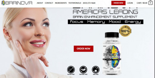 Brainova is Americas leading nootropic brain supplement that helps with focus, memory, mood and energy. Visit at: https://www.brainovapills.com/