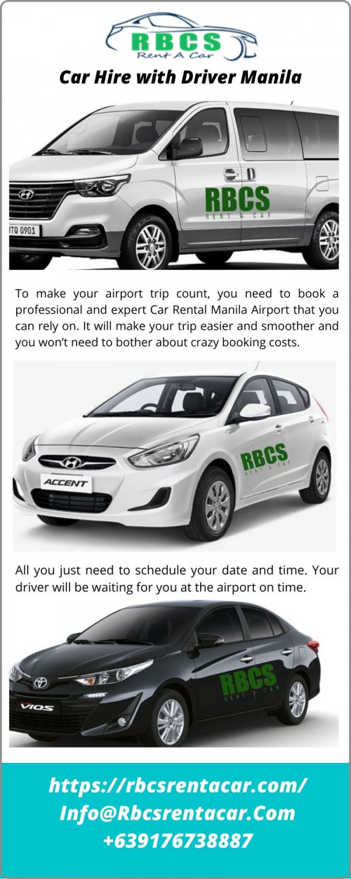 Car Hire with Driver Manila