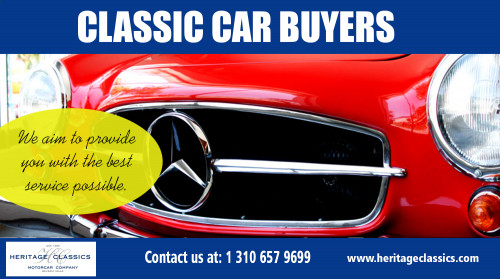 Buying Guide to Your Ideal Consign Classic Car AT http://www.heritageclassics.com/sell-or-consign.html
Find Us: https://goo.gl/maps/QAPBYQLeqhF2
Deals in .....
Classic cars online

classic mercedes for sale

classic car buyers

classic cars for sale usa

consign classic car
Buying a Consign Classic Car demands thought, investigate and some planning. Consign Classic Car usually are bought by enthusiasts to use and revel in. It is not easy to earn a profit by buying and selling classic cars. As well as that the assortment of vehicles on offer, these sites provide their customers with some vehicle containing various mascots, trophies and literature from incidents and vehicles over the years who've proved to be extremely popular.
Add : 8980 CA-2, West Hollywood, CA 90069
Phone No : (310) 657-9699
Showroom Hours
Mon-Fri 9:30- 5:30 Saturday 10:00 -5:00
Social : 
https://followus.com/classiccarsforsaleusa
https://onmogul.com/classic-mercedes-for-sale
https://www.thinglink.com/classiccars