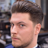 Classic-Tapered-Sides-Thick-Brushed-Back-Hair