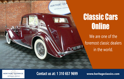 The Benefits of Finding Classic Mercedes For Sale Online AT http://www.heritageclassics.com/
Find Us: https://goo.gl/maps/QAPBYQLeqhF2
Deals in .....
Classic cars online

classic mercedes for sale

classic car buyers

classic cars for sale usa

consign classic car
Purchasing a Classic Mercedes requires thought, research and some preparation. Classic Mercedes For Sale are usually bought by enthusiasts to work with and revel in. It is perhaps not simple to generate a profit from investing classic cars. As well as that the array of classic Mercedes available, these sites also provide their customers with some automobile including a variety of mascots, trophies and logos out of incidents and Mercedes over the years that have proved to be quite popular. 
Add : 8980 CA-2, West Hollywood, CA 90069
Phone No : (310) 657-9699
Showroom Hours
Mon-Fri 9:30- 5:30 Saturday 10:00 -5:00
Social : 
http://consigncar.soup.io/
https://www.instagram.com/carconsign
https://padlet.com/Classiccarsonline