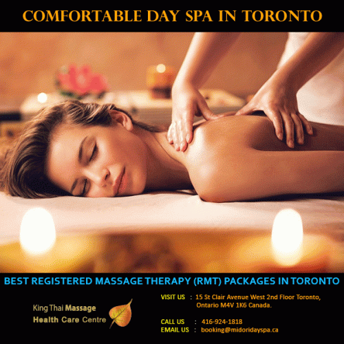 King Thai Massage Health Care Center is one of the most comfortable Day Spa in Toronto offers massage, facial, hot stone massage and other form of relaxation spa services at affordable cost with Special Packages. http://midoridayspa.ca/