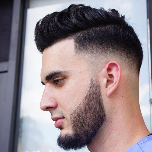 Cool-Haircuts-For-Guys-Low-Skin-Fade-with-Comb-Over-and-Beard.jpg