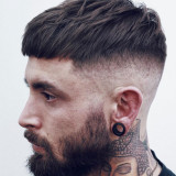 Cool-Modern-Haircuts-For-Men-Short-French-Crop-with-High-Bald-Fade-and-Beard