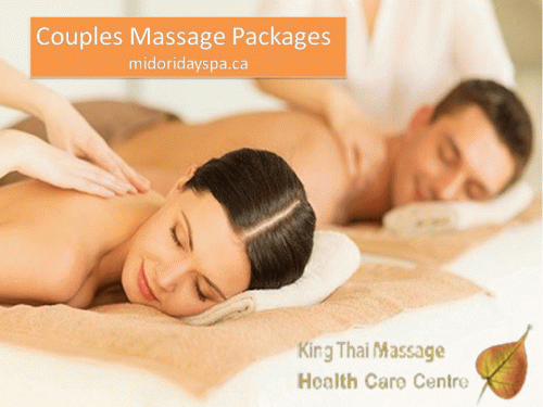 King Thai Massage Health Care Centre, brings you some special couples massage Toronto packages. These packages are so affordable and include any type of massage with beauty treatment. Visit website for more details. Visit http://midoridayspa.ca/special-couples-massage/ for more.