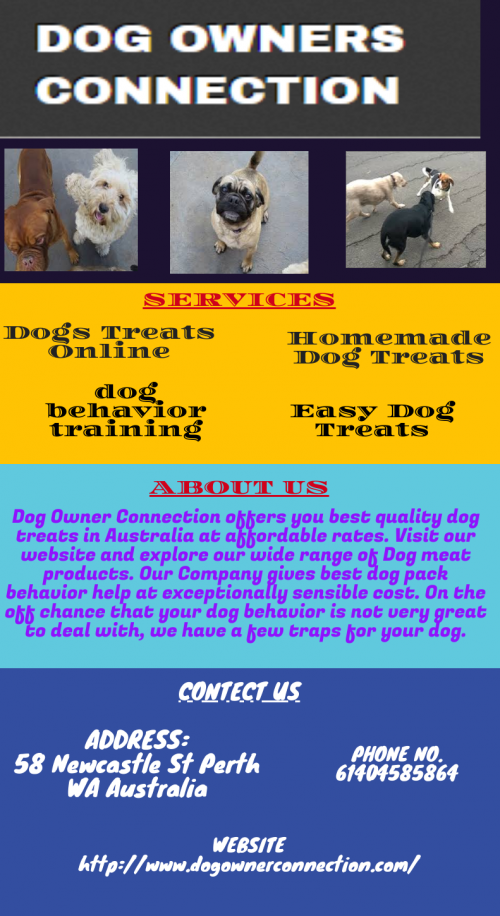 We are the best company, when it comes to providing homemade dog treats online. We have a large collection of various dogs treats at Online store.

http://www.dogownerconnection.com/homemade-dog-treats-can-simple-safe-cooking-techniques/