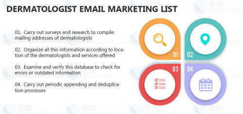 Dermatologist Email Marketing List- Buy Dermatologist Email List only from us at an affordable price and get your very own Dermatologists Mailing Data	

http://dermatologist-email-marketing-list.b2bemaillistz.com/