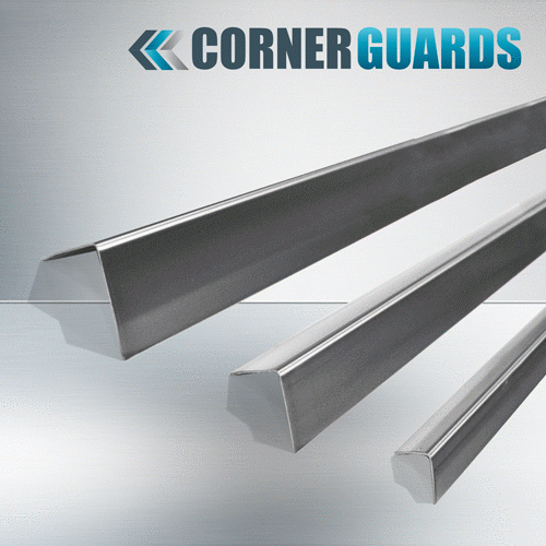 Find stainless kick plate with industrial look and rugged body for commercial sites and warehouses, only at Steelguards.ca.