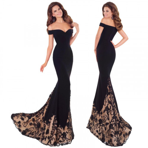 European-Design-Black-Wrapped-Chest-Strapless-Gown-Party-Dress-WC-127.jpg