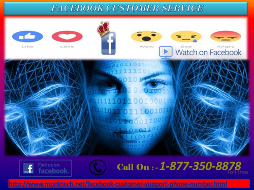 Are you afraid of that you might lose your Facebook activities? If yes, Facebook allows you to save your Facebook data in your hard disk. If you are willing to have complete information, just call our Facebook Customer Service experts by dialing their toll-free number 1-877-350-8878. For more information: - http://www.monktech.net/facebook-customer-support-phone-number.html