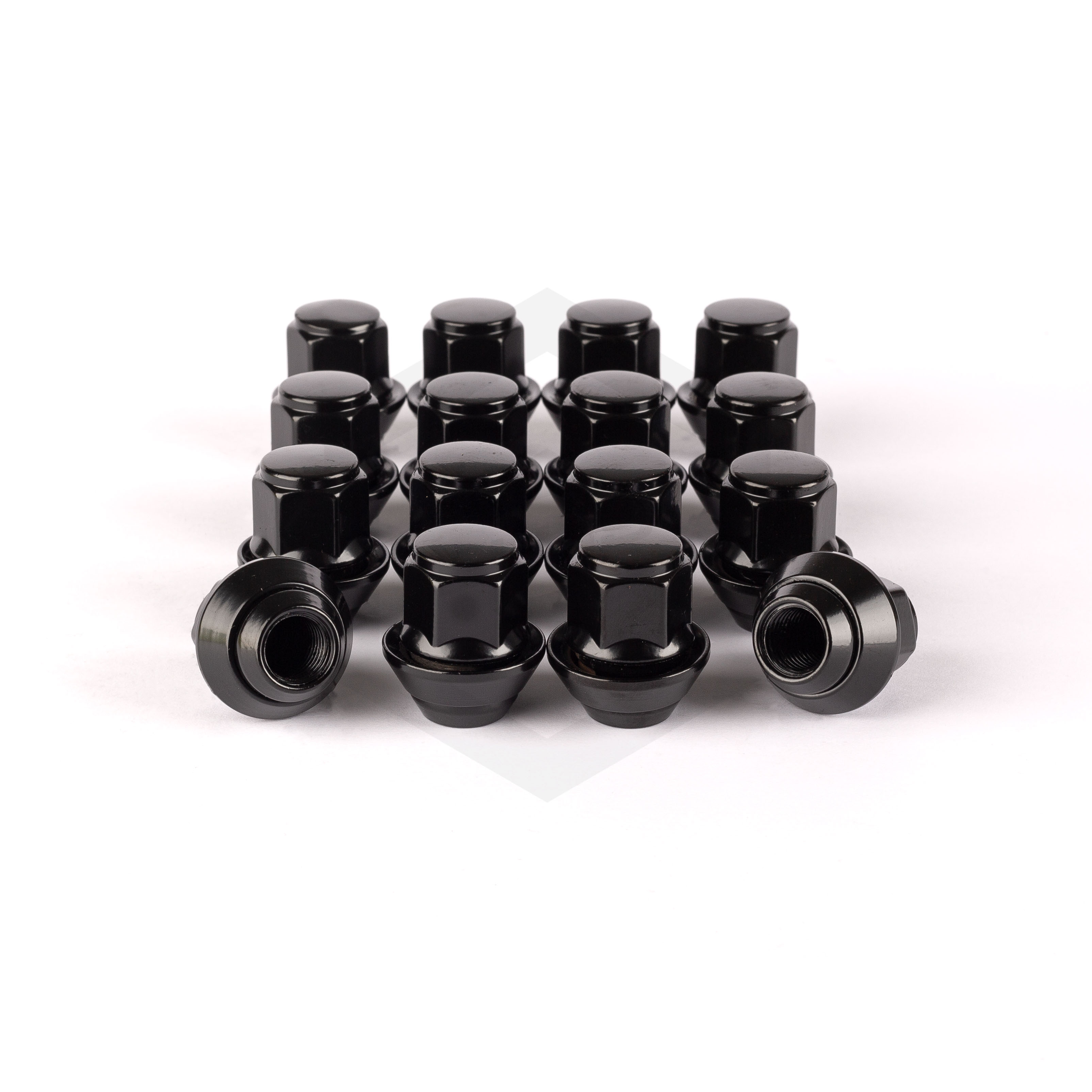 16x Ford Fiesta Replacement Alloy Wheel Nuts M12 x 1.5 19mm Hex OE ...