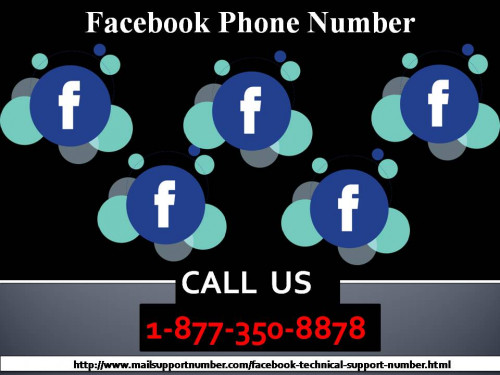 Have you ever struggled with the technical worries on Facebook? Don’t know how to obliterate all these worries? If yes, get familiar with all possible ways to eradicate technical glitches via Facebook Phone Number. To get in touch with us dial our toll free helpline number 1-877-350-8878 as our services are available 24*7. For more information: - http://www.mailsupportnumber.com/facebook-technical-support-number.html