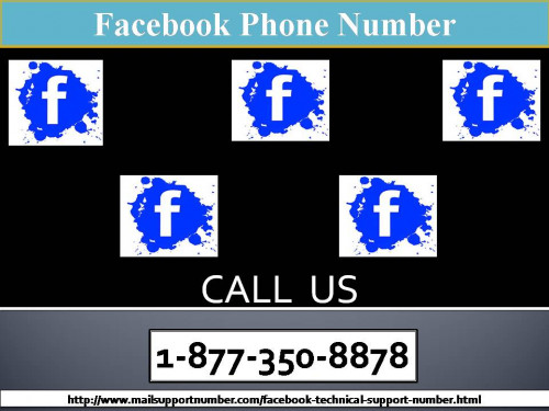 Are you tried too many times to login in your Facebook account but still failed? If yes, don’t worry dear. Let’s annihilate all the hitches that appear at the time of login via Facebook Phone Number, here you can get a chance to communicate with our techies who are willing to assist you 24/7/365 in the clam manner. So be the one to call us at 1-877-350-8878. For more information: - http://www.mailsupportnumber.com/facebook-technical-support-number.html