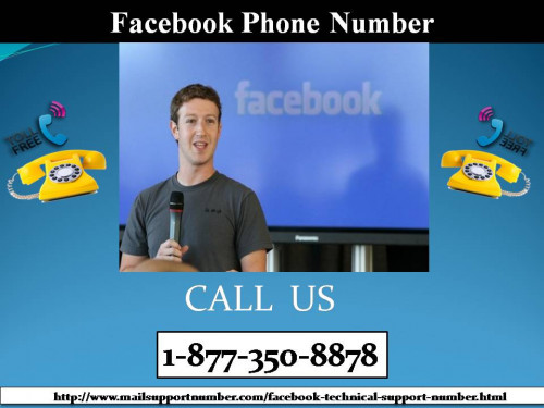 Having issue while changing photo on Facebook? If you are nodding your head, then don’t think too much just put a call at our Facebook Phone Number 1-877-350-8878 and connect with our Facebook experts now. They are help you out definitely and also suggest you various others solutions in no time. For more information: - http://www.mailsupportnumber.com/facebook-technical-support-number.html