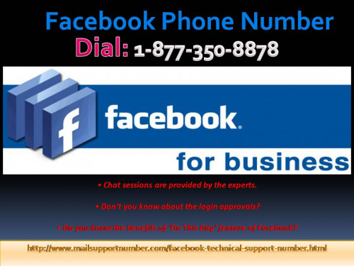 Of course my friend! You can use Facebook Phone Number 1-877-350-8878 in case you are unable to find your close friend on Facebook. We have a team of dedicated technical engineers who are able to identify your issues very patiently and provide one-to-one solution without any effort. For more information: - http://www.mailsupportnumber.com/facebook-technical-support-number.html