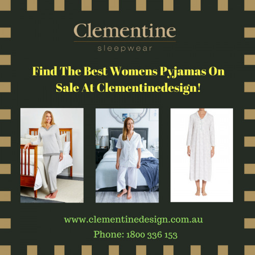 Women’s pyjamas on sale can lend you comfort no matter which time of the day you are wearing it. But are you looking for the trendiest collection?  For more details, visit this link: https://medium.com/@clementinedesignau/find-the-best-womens-pyjamas-on-sale-at-clementinedesign-9eb9b236323f