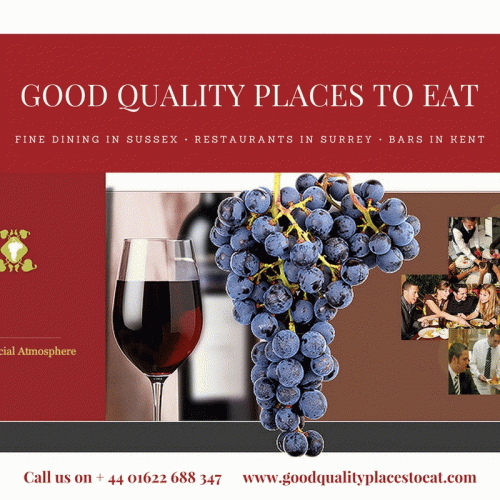 Its weekend and you want to just enjoy with your friends in a nice restaurant with your favorite platter on the menu. But can’t decide the place? We’ll help you with that.Explore the best restaurants for fine dining in Sussex only at www.goodqualityplacestoeat.com