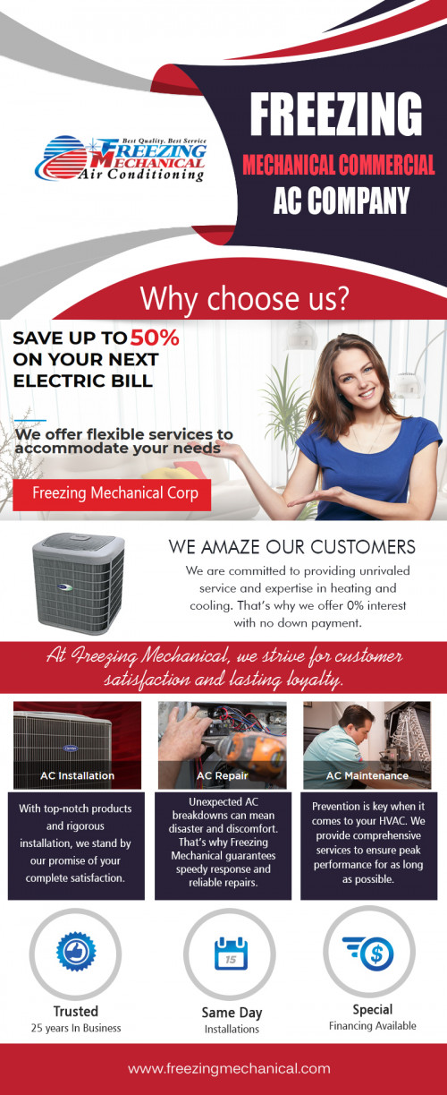 Our Site : https://www.freezingmechanical.com/just-beaches-miami-fl-attractions/ Your AC looks out for your comfort at the most crucial of times. Show your system the same kind of love by scheduling regular preventative maintenance. At Freezing Mechanical Commercial AC Company, we offer an alternative to those unexpected AC emergencies. Both residential and commercial clients can sign up for our Preventative Maintenance Service Agreement Plan, and start saving today! They are used in all climates and, usually, servicing of such units is required so as to make sure that they remain in the best working order at all times. More Links : https://itsmyurls.com/mechanicalcorp https://www.yelloyello.com/places/freezing-mechanical-corp-tacoma http://www.lacartes.com/business/Freezing-Mechanical-Air-Conditioning/502046 http://company.fm/Freezing-Mechanical-Corp-3124046.html