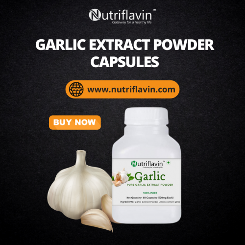 Garlic and garlic extract supplements may help keep your heart healthy by preventing cell damage, regulating cholesterol, and lowering blood pressure, according to some research. Garlic extract capsules also help to reduce plaque buildup in the arteries. So, buy a Nutriflavin garlic powder capsule to keep your heart healthy. Buy now: https://nutriflavin.com/product/garlic-powder-capsules/