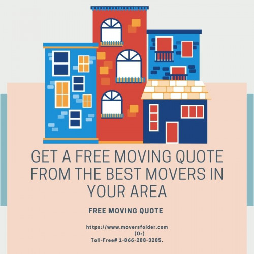 Each moving company has its own set of services, plans, and procedures. You may acquire a free moving quote in a few simple steps with the help of moversfolder.com.

Get A Free Moving Quote: https://www.moversfolder.com/moving-company-quotes
(Or) Talk to Us @ Toll-Free# 1-866-288-3285.