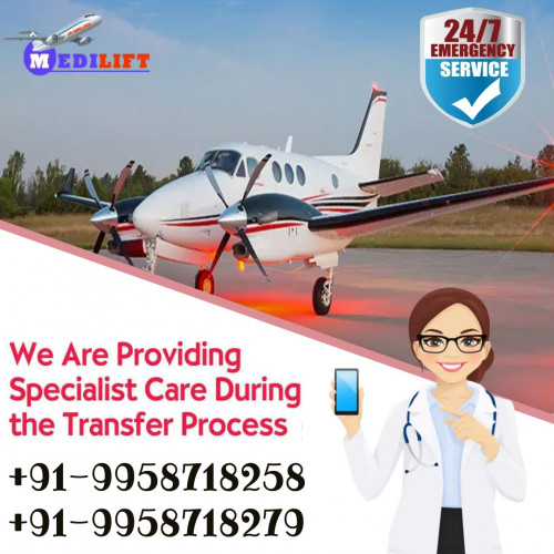 Get the finest Air Ambulance Services in Patna with Comprehensive Medical Support via Medilift