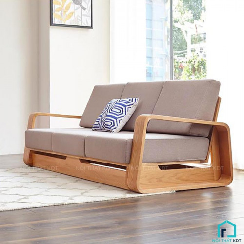 Ghế sofa văng gỗ sồi kiểu Nhật S174 (18)