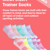 Girls-Trainer-Socks-with-Mesh-Insert-INFOPANEL-1