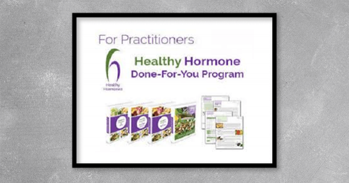 Healthy Hormone Done For You Program