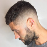 High-Fade-French-Crop-Full-Beard