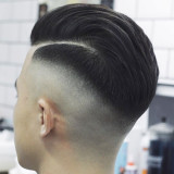 High-Razor-Fade-with-Long-Hair-on-Top